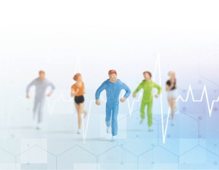 Keyvisual Blick über den Tellerrand Mai 2024: Unsere erschöpfte Gesellschaft